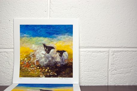 Curious Sheep Print by Michelle McKee